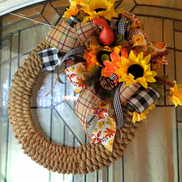 SIPP Addition Autumn Wreath - Picture 5 of 10